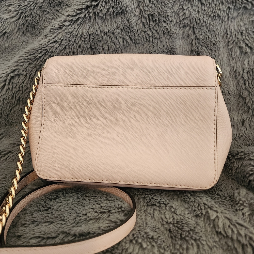 Michael Kors Tina Crossbody In A Soft Powder Pink - Picture 5 of 12